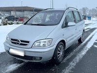 Gebraucht Opel Zafira Elegance 125 PS (91 kW) 2005 Silber Van / Kleinbus