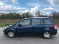 Gebraucht Opel Zafira Eco 116 PS (85 kW) 2012 Blau Van / Kleinbus