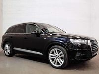 Brugt Audi Q7 S-Line 272 HK (200 kW) 2016 Sort SUV