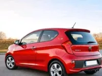 Gebraucht Kia Picanto 69 PS (50 kW) 2013 Rot Kleinwagen