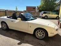 Gebraucht Mazda MX5 131 PS (96 kW) 1994 Weiß Cabrio