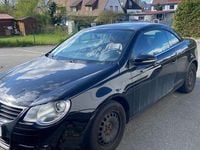 Second-hand VW Eos 116 CP (85 kW) 2008 Negru Cabrio