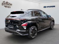Gebraucht Hyundai Kona N Line 160 kW (218 PS) 2024 Schwarz SUV