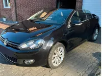 Gebraucht VW Golf Cabriolet 122 PS (89 kW) 2012 Schwarz Cabrio