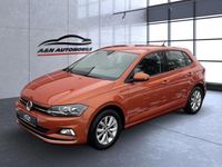 Gebraucht VW Polo Highline 110 PS (80 kW) 2018 Orange Limousine