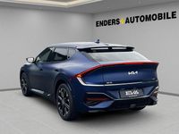 Gebraucht Kia EV6 GT-Line 239 kW (325 PS) 2025 Dum) matte yacht blue (blau SUV