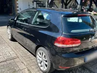 Gebraucht VW Golf VI Trendline 80 PS (58 kW) 2009 Schwarz Kleinwagen