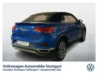 Gebraucht VW T-Roc Active 150 PS (110 kW) 2021 Ravennablau metallic/schwarz SUV