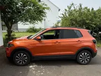 Usado VW T-Cross 110 CV (80 kW) 2022 Naranja SUV