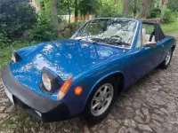 Gebraucht Porsche 914 101 PS (74 kW) 1976 Blau Cabrio