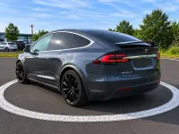 Gebraucht Tesla Model X 344 kW (469 PS) 2018 Grau SUV