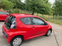 Gebraucht Citroën C1 68 PS (50 kW) 2008 Rot Kleinwagen