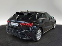 Gebraucht Audi A3 S-Line 150 PS (110 kW) 2024 0e mythosschwarz metallic Limousine