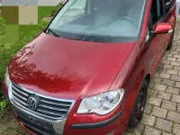 Gebraucht VW Touran Highline 170 PS (125 kW) 2007 Rot Van / Kleinbus