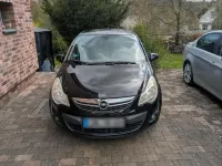 Gebraucht Opel Corsa 87 PS (63 kW) 2011 Schwarz Kleinwagen
