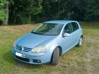 Gebraucht VW Golf VI United 80 PS (58 kW) 2008 Blau Kleinwagen