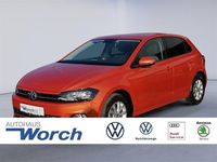 Gebraucht VW Polo Highline 95 PS (69 kW) 2020 Energetic orange metallic Kleinwagen