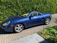 Gebraucht Porsche 986 Boxster 205 PS (150 kW) 1997 Blau Cabrio