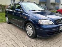 Gebraucht Opel Astra 75 PS (55 kW) 1998 Blau Kleinwagen