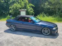 Gebraucht BMW 320 Cabriolet 150 PS (110 kW) 1995 Violet Cabrio