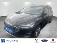 Gebraucht Ford Focus Titanium 125 PS (91 kW) 2022 Agate black metallic (schwarz) Kombi