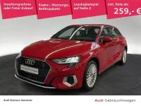 Gebraucht Audi A3 Sportback e-tron Advanced 204 PS (150 kW) 2021 Tangorot metallic Kleinwagen