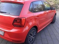 Gebraucht VW Polo Allstar 75 PS (55 kW) 2016 Rot Kleinwagen