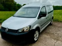 Second-hand VW Caddy Maxi 102 CP (75 kW) 2012 Argintiu Monovolum