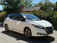 Gebraucht Nissan Leaf 110 kW (150 PS) 2021 Weiß Kleinwagen