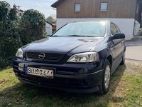 Gebraucht Opel Astra 75 PS (55 kW) 2002 Blau Limousine