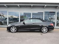Gebraucht Mercedes E200 AMG 209 PS (153 kW) 2011 Obsidianschwarz Cabrio
