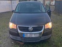 Gebraucht VW Touran 140 PS (102 kW) 2008 Schwarz Van / Kleinbus