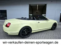 Gebraucht Bentley Continental 630 PS (463 kW) 2011 Citric yellow Cabrio