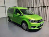 Gebraucht VW Caddy Comfortline 125 PS (91 kW) 2018 Grün Van / Kleinbus