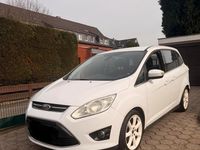 Gebraucht Ford Grand C-Max Titanium 109 PS (80 kW) 2012 Weiß Van / Kleinbus