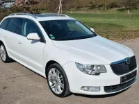 Second-hand Skoda Superb 140 CP (102 kW) 2013 Alb Break