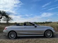 Gebraucht Mercedes C220 AMG 194 PS (142 kW) 2019 Beige Cabrio