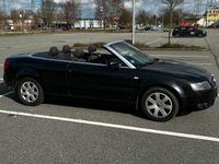 Gebraucht Audi A4 Cabriolet 160 PS (117 kW) 2003 Schwarz Cabrio