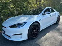 Gebraucht Tesla Model S Plaid 759 kW (1033 PS) 2023 Weiß Kleinwagen