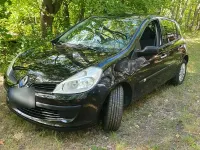 Gebraucht Renault Clio 90 PS (66 kW) 2008 Schwarz Kleinwagen