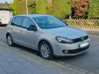 Gebraucht VW Golf VI Style 86 PS (63 kW) 2011 Silber Kleinwagen