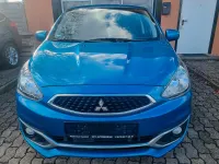 Gebraucht Mitsubishi Space Star 80 PS (58 kW) 2018 Blau Kleinwagen