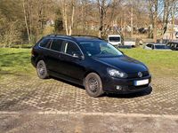 Gebraucht VW Golf VII Style 105 PS (77 kW) 2012 Schwarz Kombi