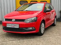 Usata VW Polo Trendline 75 CV (55 kW) 2016 Rosso Utilitaria