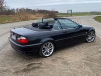 Gebraucht BMW 320 170 PS (125 kW) 2001 Schwarz Cabrio