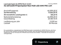 Gebraucht BMW X2 Comfort Edition 170 PS (125 kW) 2025 Black sapphire (schwarz) SUV