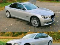 Gebraucht BMW 740 320 PS (235 kW) 2012 Silber Limousine