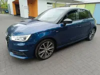 Usata Audi A1 Sportback S-Line 125 CV (91 kW) 2017 Blu Utilitaria