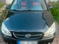 Gebraucht Hyundai Getz Edition+ 97 PS (71 kW) 2009 Schwarz Kleinwagen