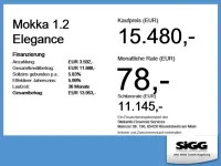 Gebraucht Opel Mokka Elegance 131 PS (96 kW) 2022 Matcha green/ikone gruen SUV